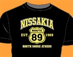 Επετειακά t-shirt για τα 25 χρόνια του Nissakia Surf Club