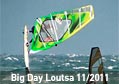 Big day at Loutsa on November 2011. Nissakia Surf Club